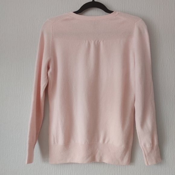 Talbots Pure Cashmere Sweater Size Mp - Picture 2 of 7